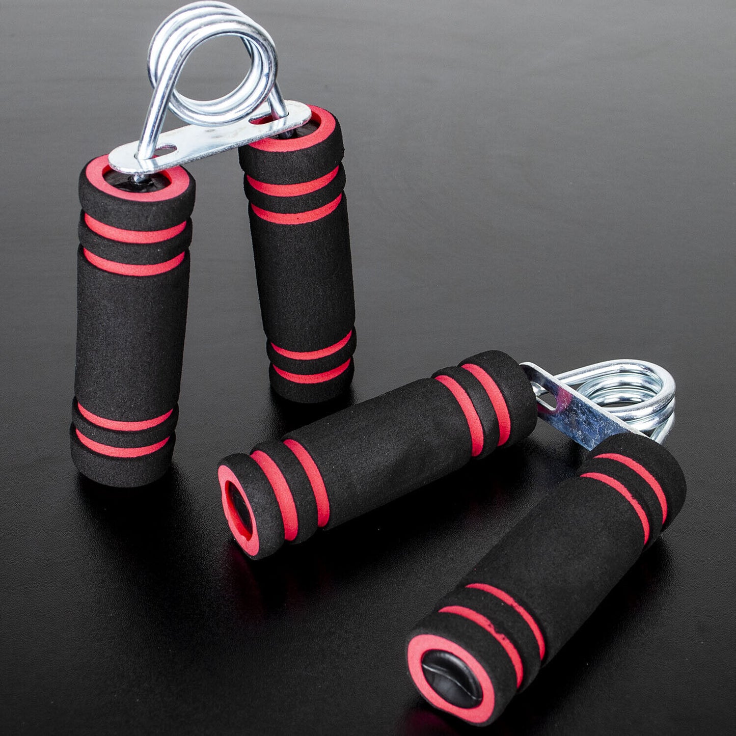 High Quality Foam Hand Grip Gripper Fitness Wrist Body Exercise Twin Pair Pack